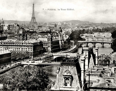 European canvas art print featuring a Paris scene by Babbitt Gwendolyn, from the Feeling at Home collection.