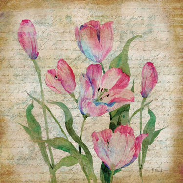 Feeling at Home Poetic Garden II floral canvas art print featuring vibrant, detailed botanical artwork by Brent Paul.