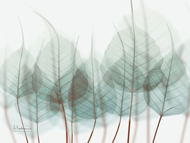 Unfocused Divergent 2 Botanical canvas art print by Koetsier Albert, featuring abstract floral design in vibrant colors.