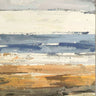 Decorative canvas art print "Remote Horizon 1" by Saunders Alonza, featuring abstract landscape in warm tones, from Feeling at Home.