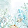 Coastal canvas art print titled "In the Sea 4" by Allen Kimberly, featuring ocean waves and sandy shoreline, from Feeling at Home.