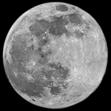 To The Moon astronomy space canvas art print by Prime Marcus, featuring a cosmic moon and starry night scene.