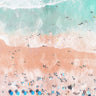 Bright Beaching Out abstract canvas art print by Villa Milli, featuring vibrant colors and modern design for home decor.