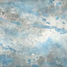 Ocean blue abstract canvas art print by Feeling at Home, featuring swirling ocean-inspired design by Lewis Sheldon.