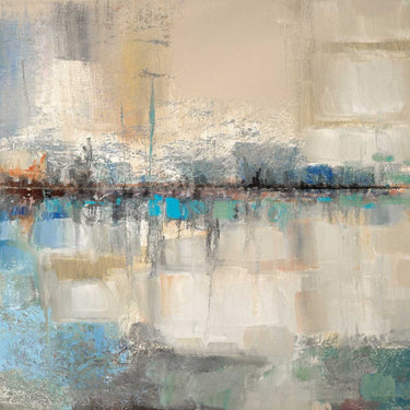 Canvas Art Print Abstract Shoreline Abstract subject by Manning Ruane Fine Art Print quality