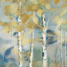 Gilded Forest Detail I landscape canvas art print by Feeling at Home showcasing a lush forest scene with golden accents.