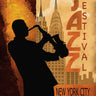 Feeling at Home 1962 Jazz in New York figurative canvas art print by Knutsen Conrad, showcasing vibrant jazz scene artwork.