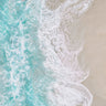 Coastal canvas art print featuring crashing tides by Carpentieri Natalie, vibrant ocean scene for home decor.