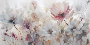 Decorative canvas art print titled "My Magical Garden II" by Weisz Irene, featuring vibrant garden-inspired artwork.