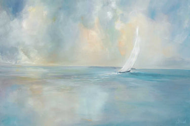 Feeling at Home coastal canvas art print titled "Heading Out" by Parent Joanne, featuring vibrant seaside scenery on high-quality canvas.