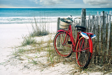 Summer Breeze coastal canvas art print by Smith Ken featuring a serene seaside scene, vibrant colors, and calming coastal imagery.