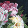 Feeling at Home Peonies in Full Bloom II decorative canvas art print by Black Alex, featuring vibrant peony flowers on canvas.