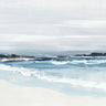 Feeling at home Oceanic Hues coastal canvas art print by Jacob Q featuring ocean-inspired colors and abstract coastal scenery.