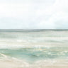 Feeling at Home Dreaming of the Sea abstract canvas art print by Ian C featuring a calming ocean scene in soft, blended colors.