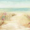 Feeling at Home landscape canvas art print by Jensen Asia featuring a serene beach scene with calming colors.