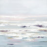 Purple Tides I abstract canvas art print by Mravyan Valeria, featuring vibrant purple and blue ocean-inspired designs.