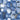 Blue Merge Circles abstract canvas art print by Haase Andrea, featuring vibrant blue and white overlapping circles.