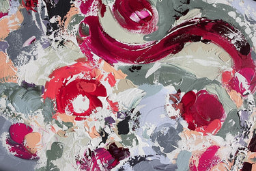 Abstract Canvas art print featuring vibrant Creole II design by Orlov Irena, by Feeling at Home.