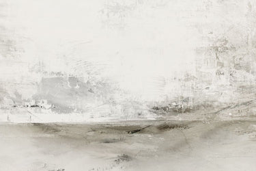Faded Terrain decorative canvas art print by Feeling at Home, featuring abstract landscape in soft, muted tones.
