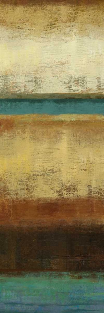 Earth abstract canvas art print by Pearce Allison, featuring a colorful, textured design on a high-quality art print.