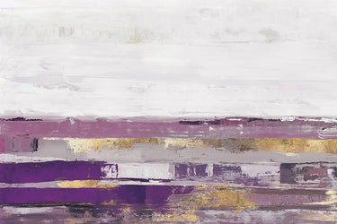 Feeling at Home Way to Go Lavender landscape canvas art print by PI Studio, featuring soft lavender hues and scenic design.