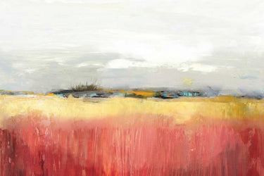 Feeling at Home yellow landscape canvas art print by PI Studio, featuring vibrant nature scene on high-quality art print.