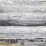 Golden crackle abstract canvas art print by Feeling at Home, featuring textured gold and black design on canvas.