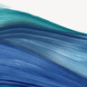 Abstract blue threads canvas art print by PI Studio, vibrant modern artwork from the Feeling at Home collection.