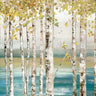 Feeling at Home Down to the River landscape canvas art print by Pearce Allison, featuring a serene river scene on textured canvas.