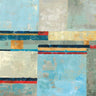 Feeling at Home Barcelona III abstract canvas art print by Reeves Tom, with vibrant, modern brushstrokes and bold colors.