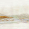 Abstract canvas art print of a foggy lake scene by Reeves Tom, titled "Lake in the Fog," from Feeling at Home.