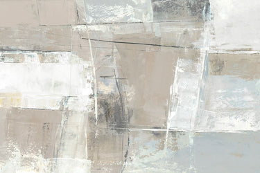 Faded Boundaries abstract canvas art print by Dawson Hannah, featuring soft, blended colors and modern design from Feeling at Home.