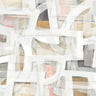 Abstract canvas art print titled Decor Bloom I by Dawson Hannah, featuring vibrant, modern floral design in warm tones.