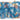 Blue Ribbon Forever abstract canvas art print by Feeling at Home, featuring vibrant blue and abstract design on canvas.