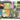 Abstract Canvas art print featuring a colorful bending carousel design by Feeling at Home, titled Bending Carousel by Cartissi.