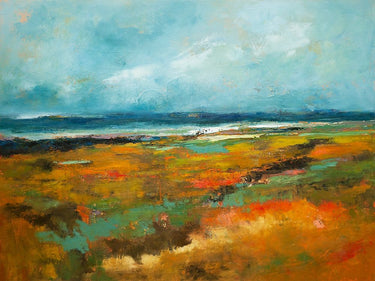 Landscape canvas art print by Dennis Patrick featuring a scenic outdoor view, framed and ready to hang.
