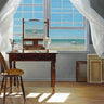 In Progress Coastal canvas art print by Hollingsworth Karen, featuring serene ocean scene with soft pastel tones and textured details.
