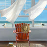 Lookout Coastal canvas art print by Hollingsworth Karen, featuring a scenic coastal landscape in soft, calming tones.
