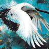 Azure Approach Animals canvas art print by Hastings Porter, featuring colorful animal illustrations on textured canvas.