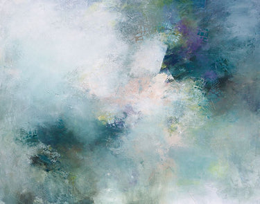 Feeling at Home Journey Within abstract canvas art print by Hale Karen, featuring vibrant, flowing colors and modern design.