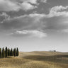 European canvas art print featuring a Toscana landscape with rolling hills and scenic views by Feeling at Home.