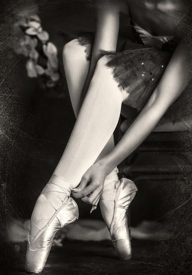 Feeling at Home art print by PhotoINC Studio featuring a dance-themed canvas with dynamic movement and artistic photography style.