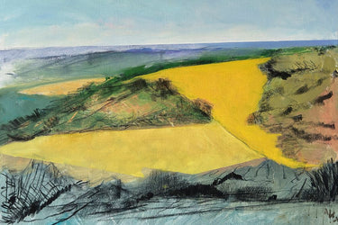 Single Moment landscape canvas art print by Jacobovitz Dita, featuring a serene natural scene with vibrant colors.