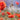 Feeling at home Poppy Delight floral canvas art print by Raimond Roeselien showcasing vibrant poppy flowers on a natural canvas background.