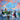 Feeling at Home Sundowner II Coastal Canvas art print by West Ronald, featuring sunset and ocean scene on textured canvas.