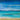 Abstract Sea canvas art print by Pinto Patricia, featuring flowing blue and green ocean-inspired waves on a textured canvas.