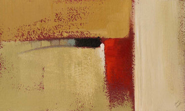 Abstract canvas art print titled Discovery II by Loreth Lanie, featuring vibrant, swirling colors in a modern design.