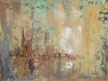 Splash abstract canvas art print by Pinto Patricia, featuring vibrant, flowing colors on a textured canvas surface.