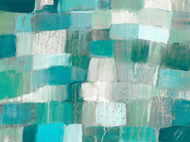 Feeling at Home Fortitude abstract canvas art print by Loreth Lanie, featuring vibrant, textured abstract design on canvas.