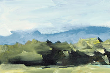 Peaceful landscape canvas art print by Feeling at Home, featuring serene scenery and natural colors on canvas.